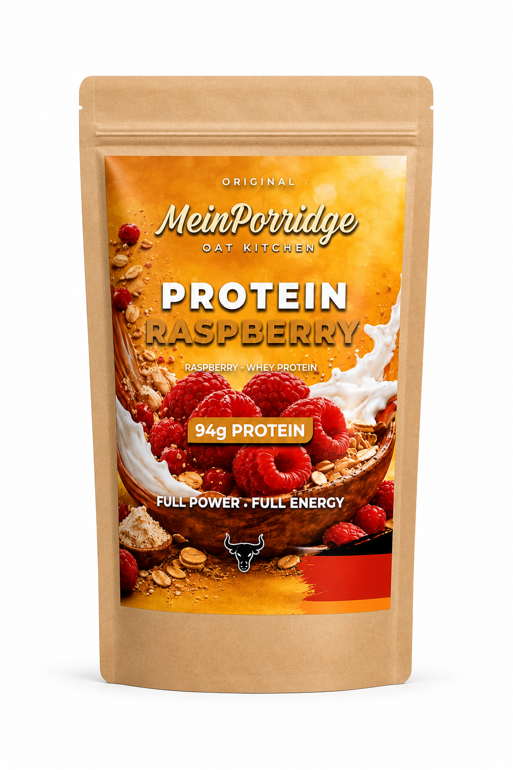 Protein Raspberry Oatmeal