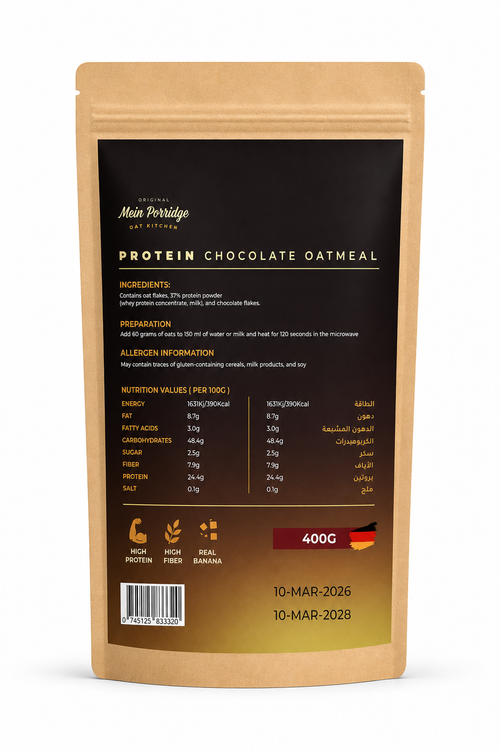 Protein Chocolate Oatmeal – High-Protein Breakfast Fuel